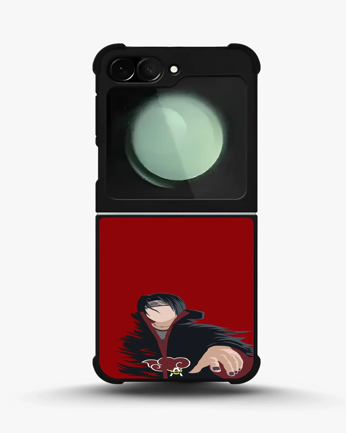 Shadow Ninja Warrior Phone Case - Black & Red Print for iPhone, Samsung, Pixel, OnePlus & Vivo