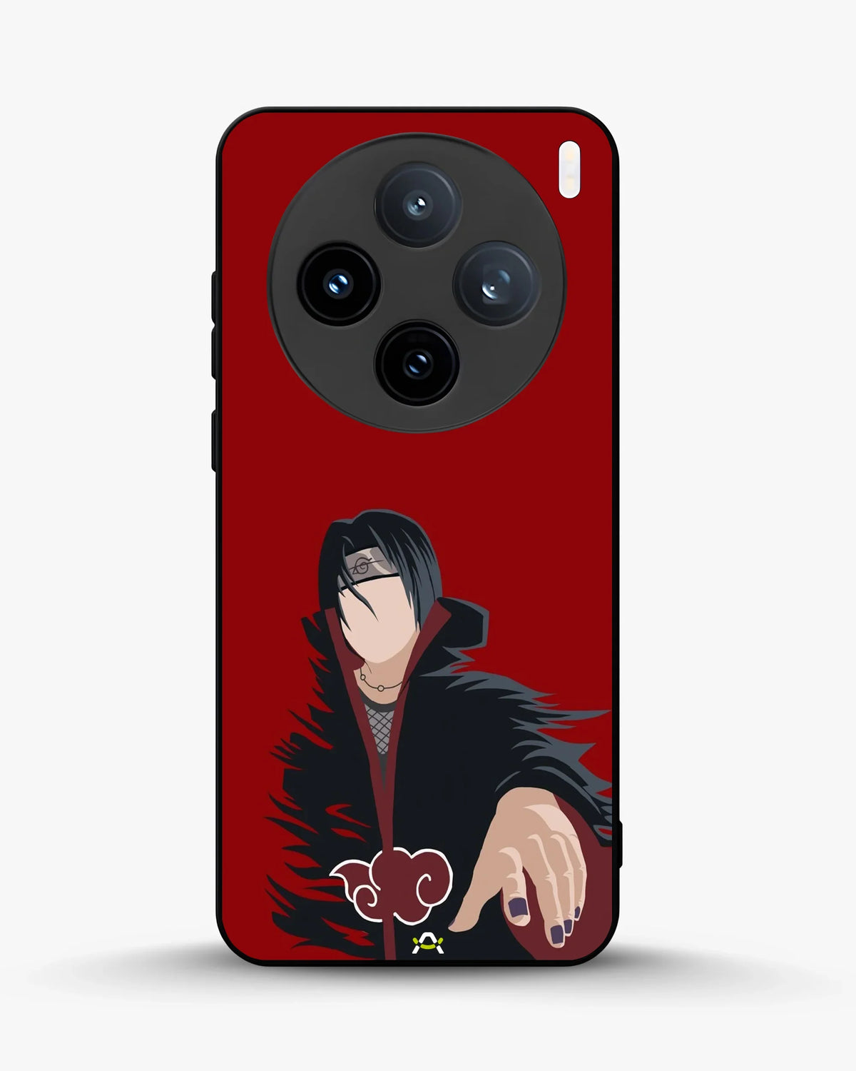 Shadow Ninja Warrior Phone Case - Black & Red Print for iPhone, Samsung, Pixel, OnePlus & Vivo
