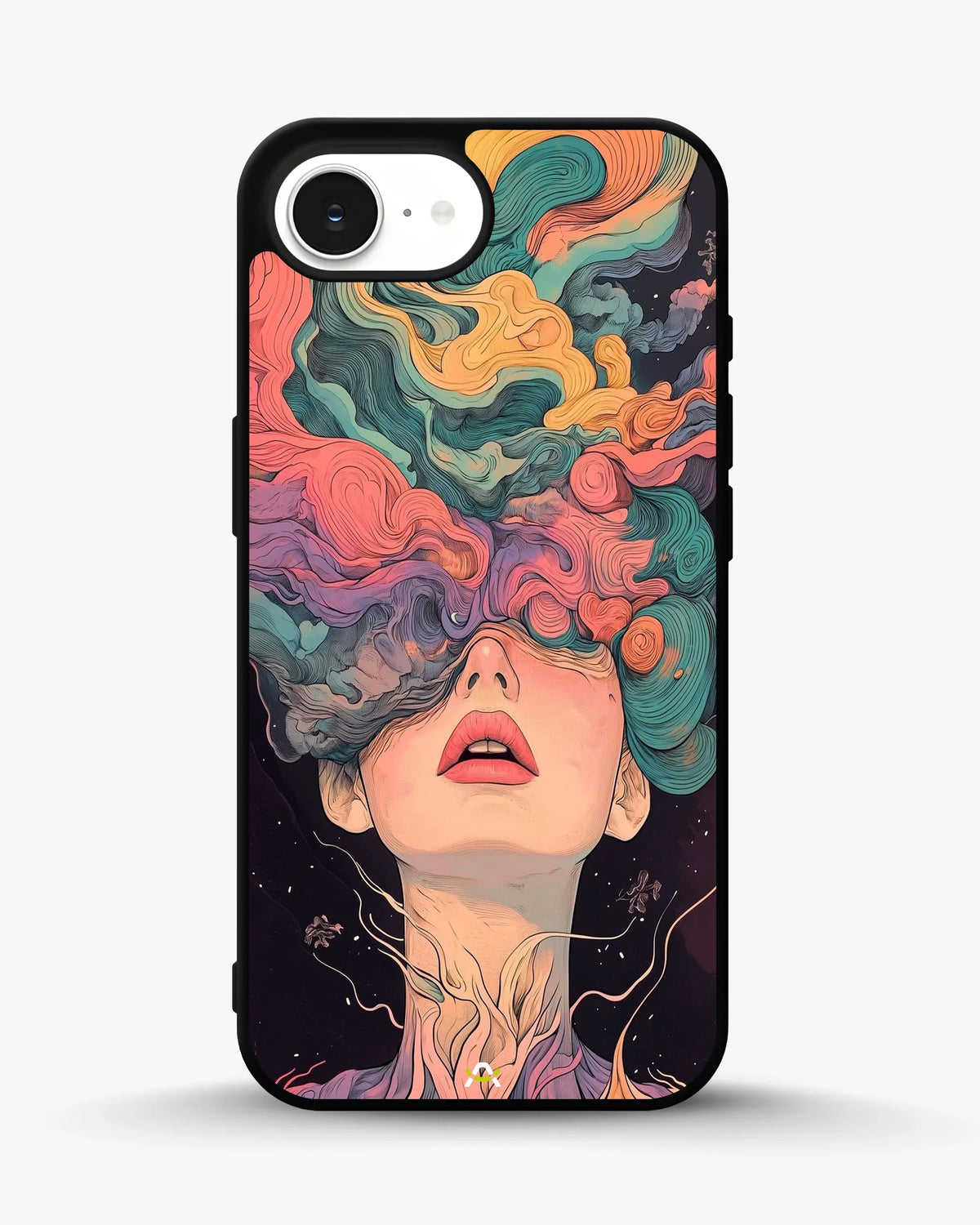 Surreal Portrait Phone Case - Artistic Female Aesthetic Cover for iPhone, Samsung, Pixel, OnePlus & Vivo