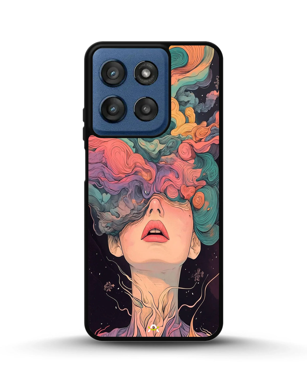 Surreal Portrait Phone Case - Artistic Female Aesthetic Cover for iPhone, Samsung, Pixel, OnePlus & Vivo