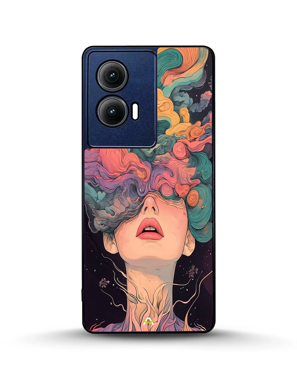Surreal Portrait Phone Case - Artistic Female Aesthetic Cover for iPhone, Samsung, Pixel, OnePlus & Vivo