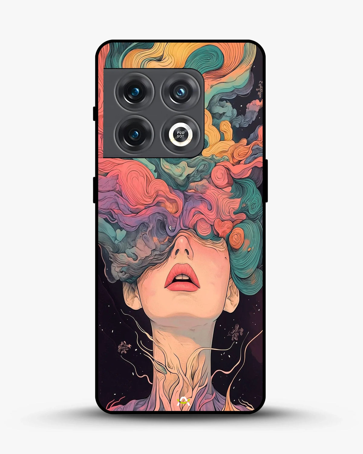 Surreal Portrait Phone Case - Artistic Female Aesthetic Cover for iPhone, Samsung, Pixel, OnePlus & Vivo