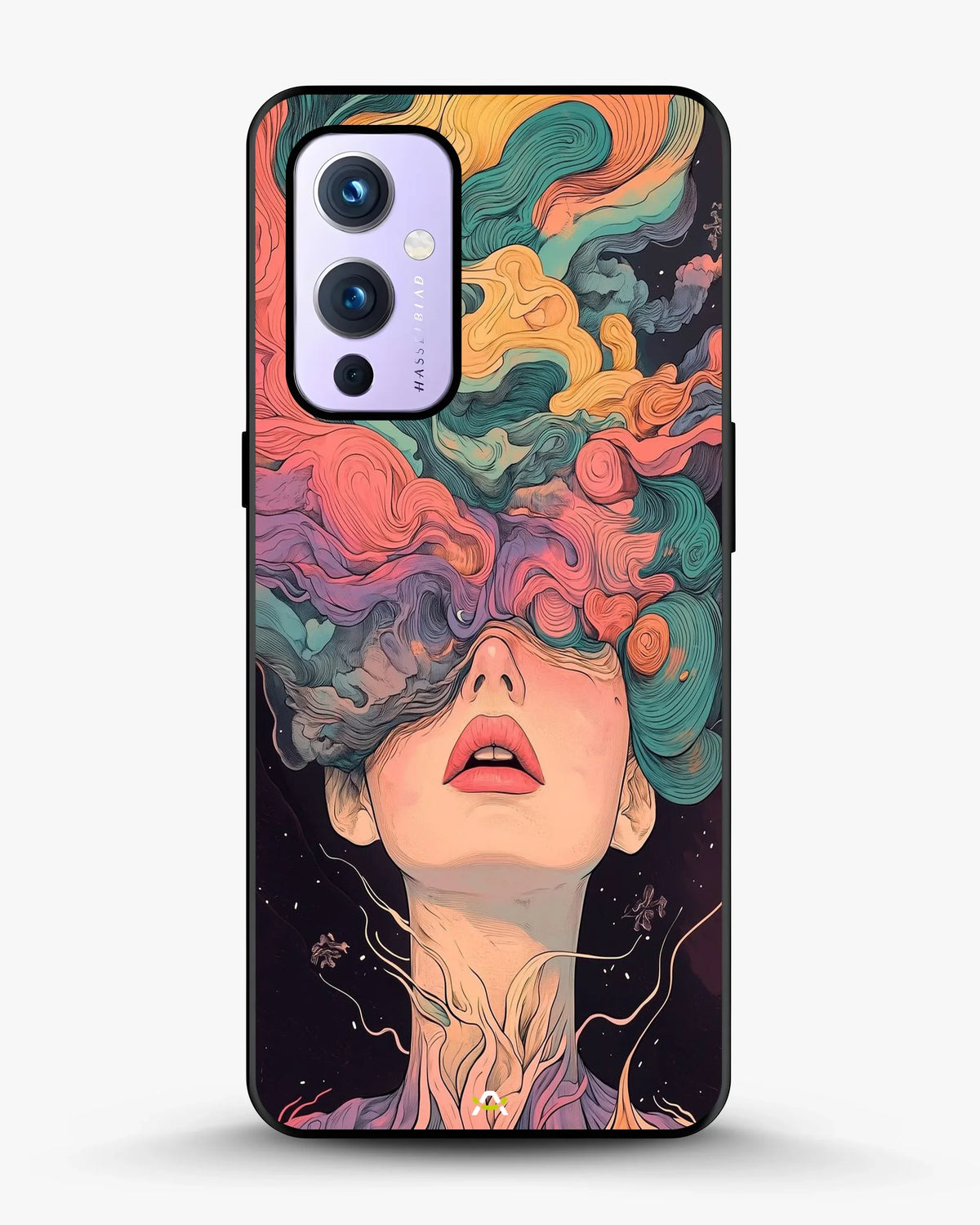 Surreal Portrait Phone Case - Artistic Female Aesthetic Cover for iPhone, Samsung, Pixel, OnePlus & Vivo