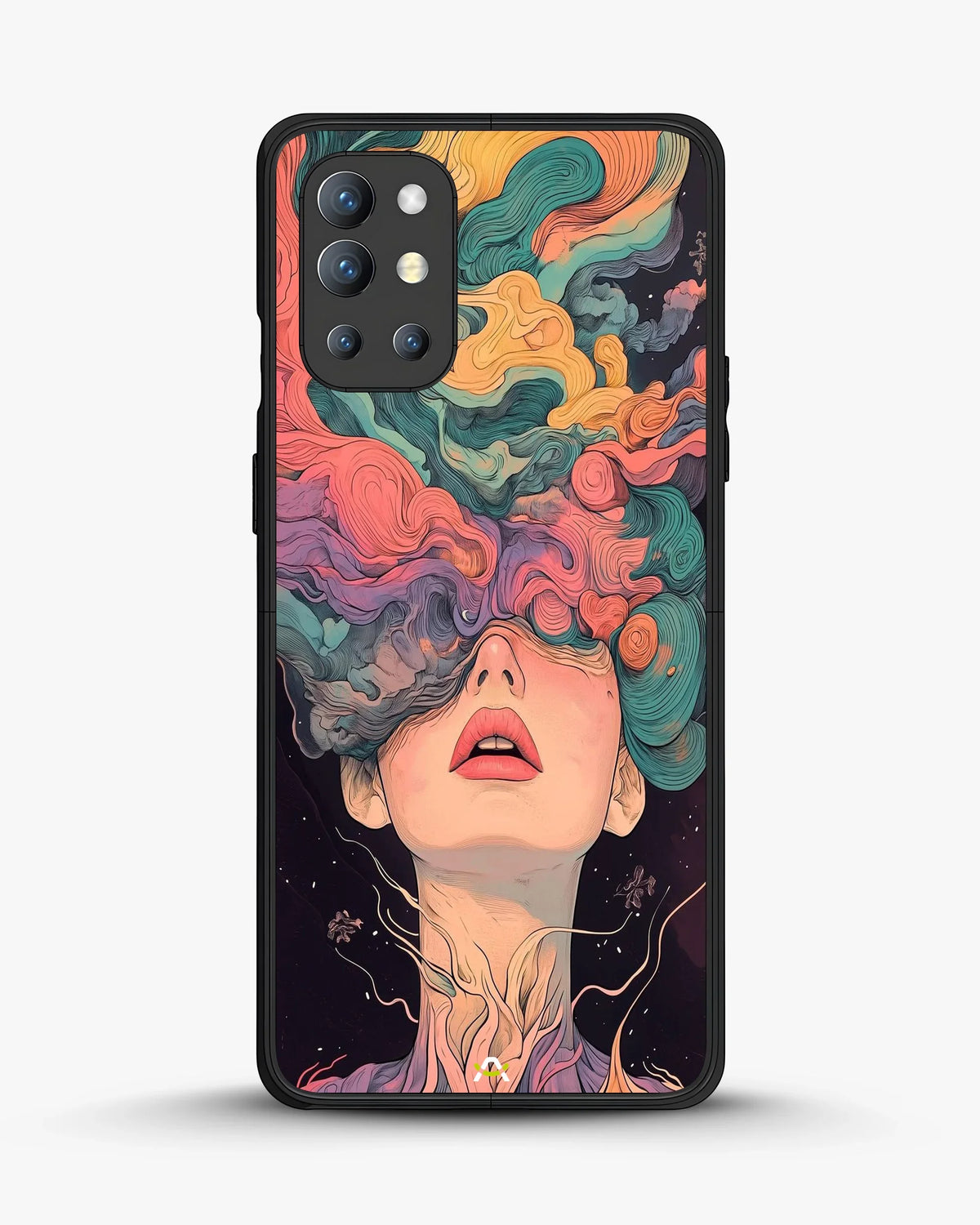 Surreal Portrait Phone Case - Artistic Female Aesthetic Cover for iPhone, Samsung, Pixel, OnePlus & Vivo