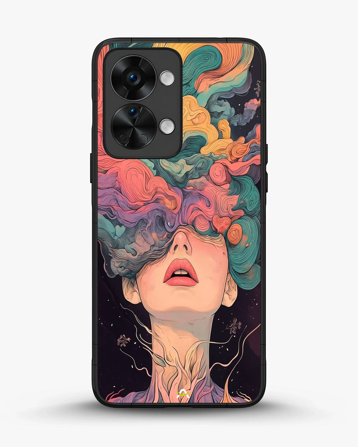 Surreal Portrait Phone Case - Artistic Female Aesthetic Cover for iPhone, Samsung, Pixel, OnePlus & Vivo