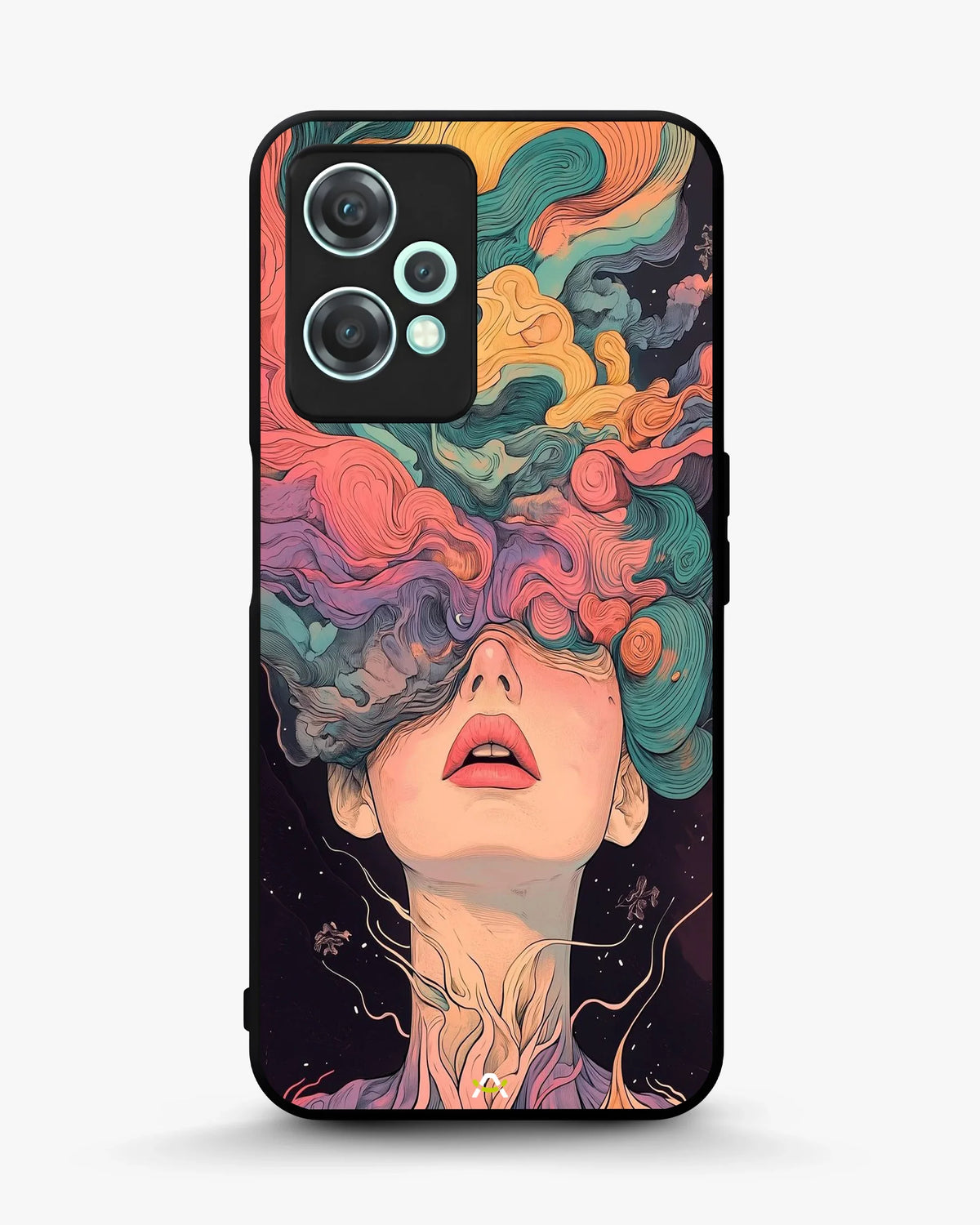 Surreal Portrait Phone Case - Artistic Female Aesthetic Cover for iPhone, Samsung, Pixel, OnePlus & Vivo