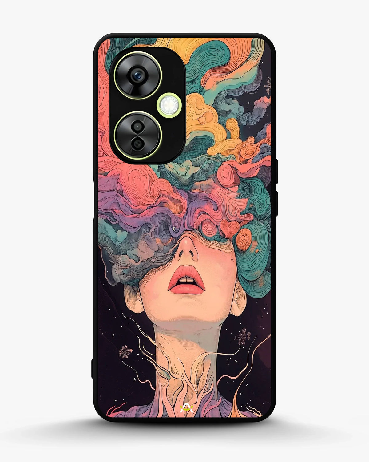 Surreal Portrait Phone Case - Artistic Female Aesthetic Cover for iPhone, Samsung, Pixel, OnePlus & Vivo