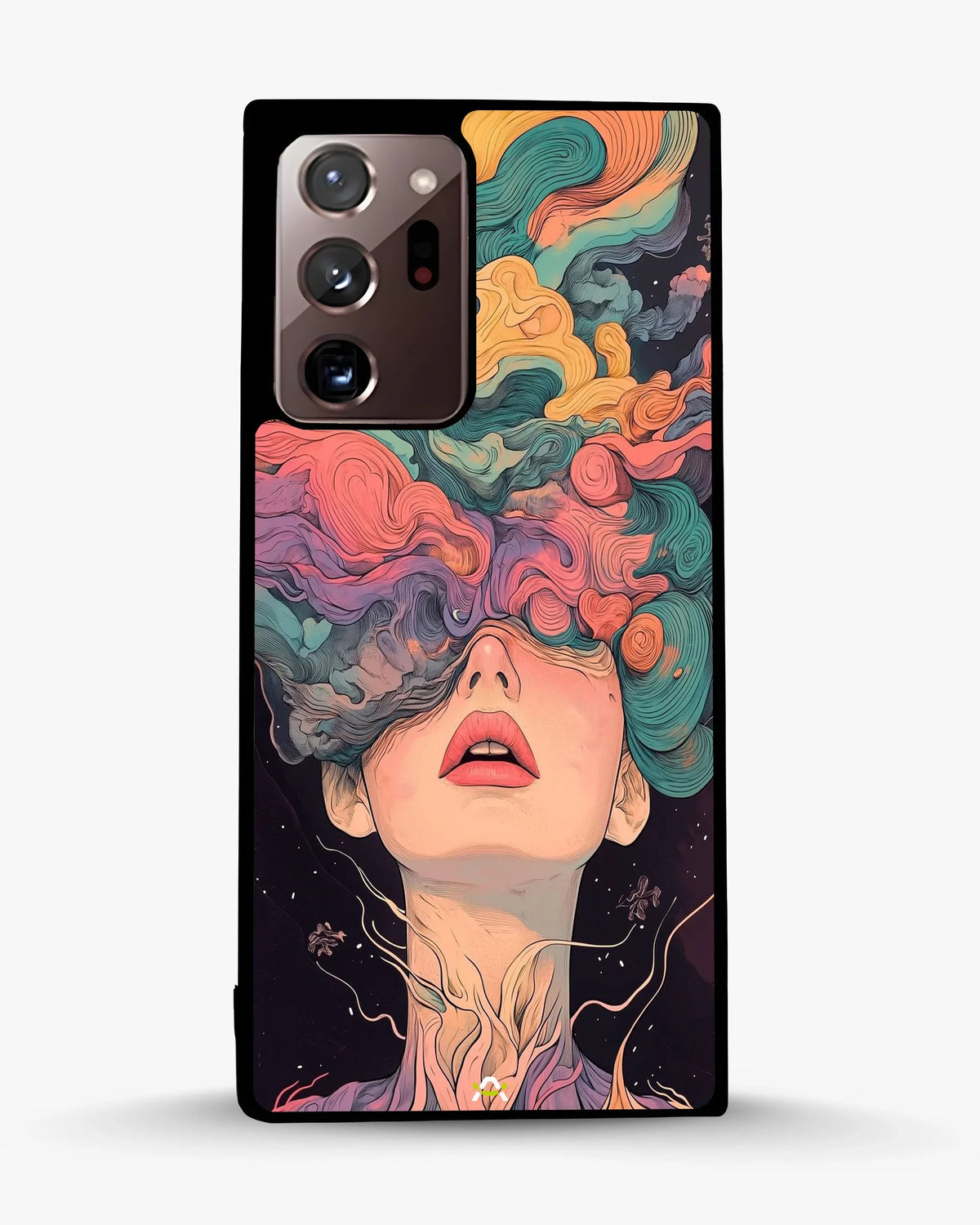 Surreal Portrait Phone Case - Artistic Female Aesthetic Cover for iPhone, Samsung, Pixel, OnePlus & Vivo