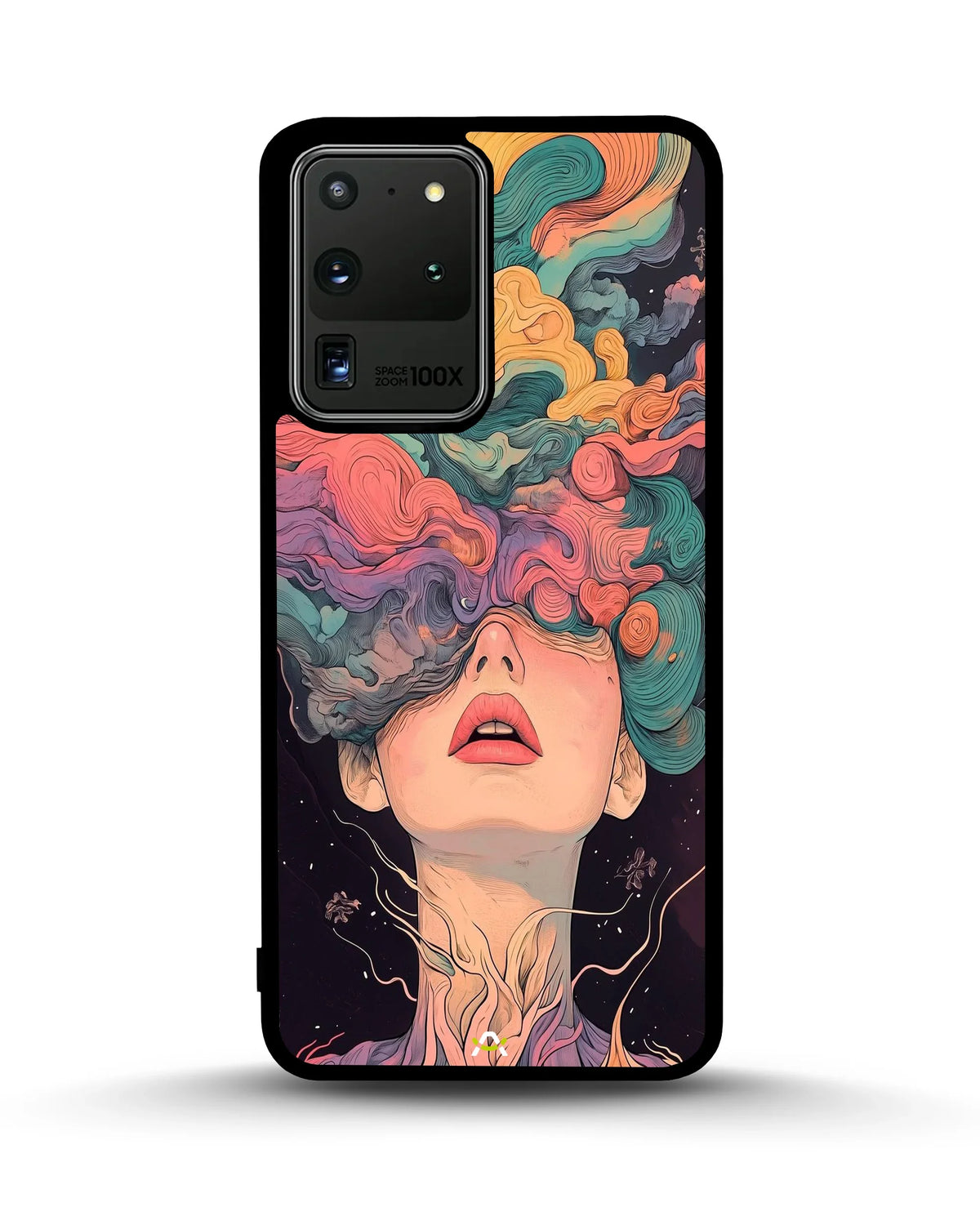 Surreal Portrait Phone Case - Artistic Female Aesthetic Cover for iPhone, Samsung, Pixel, OnePlus & Vivo