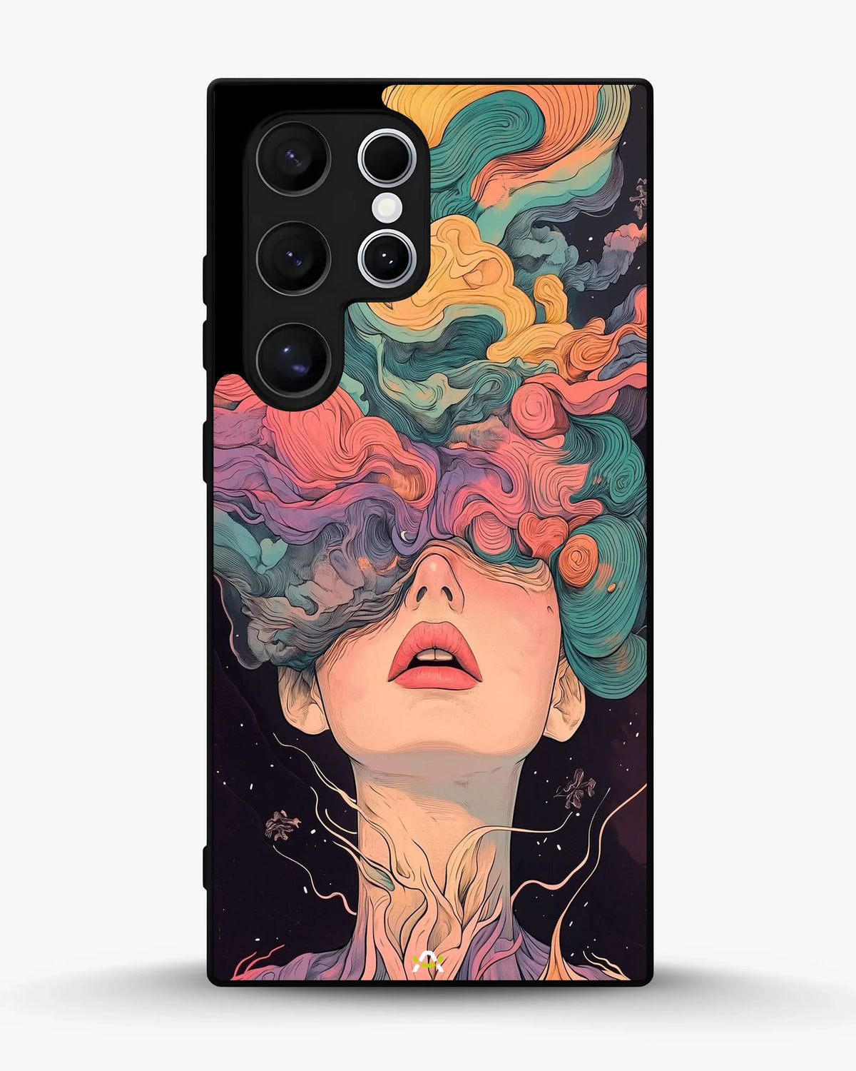 Surreal Portrait Phone Case - Artistic Female Aesthetic Cover for iPhone, Samsung, Pixel, OnePlus & Vivo