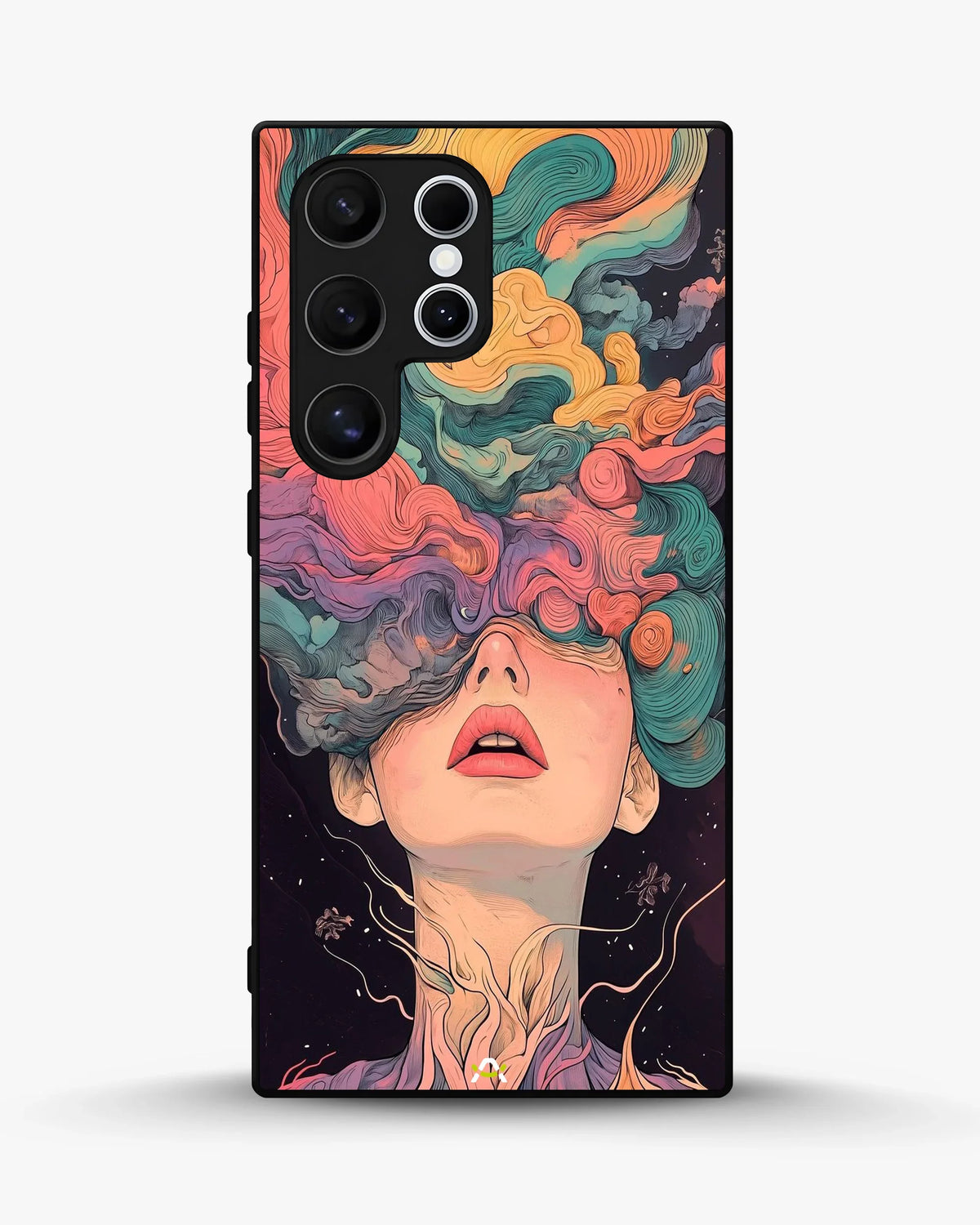 Surreal Portrait Phone Case - Artistic Female Aesthetic Cover for iPhone, Samsung, Pixel, OnePlus & Vivo
