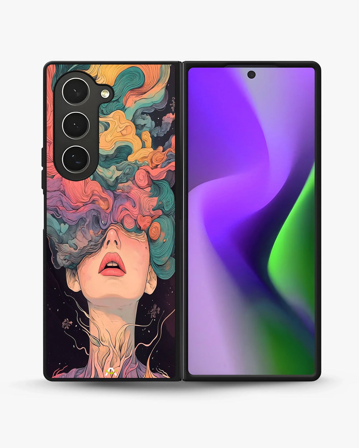 Surreal Portrait Phone Case - Artistic Female Aesthetic Cover for iPhone, Samsung, Pixel, OnePlus & Vivo