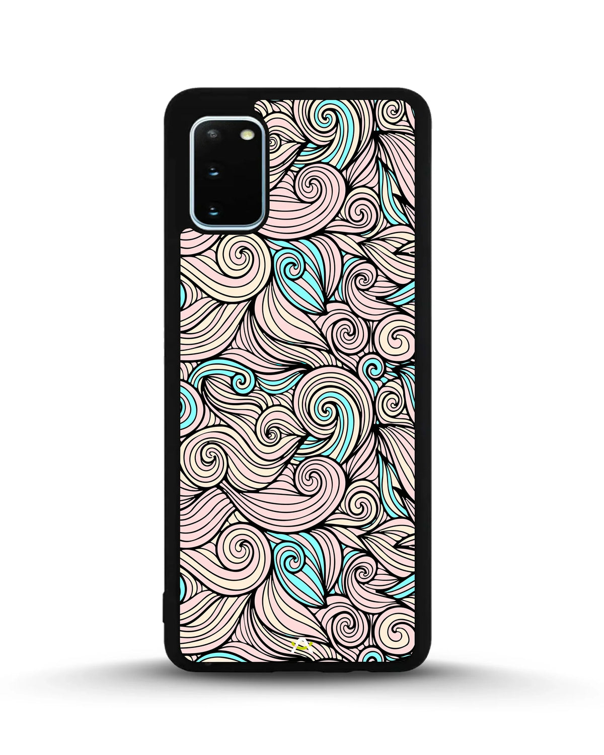 Swirl Pattern Phone Case - Dreamy Pink & Blue Print for iPhone, Samsung, Pixel, OnePlus & Vivo