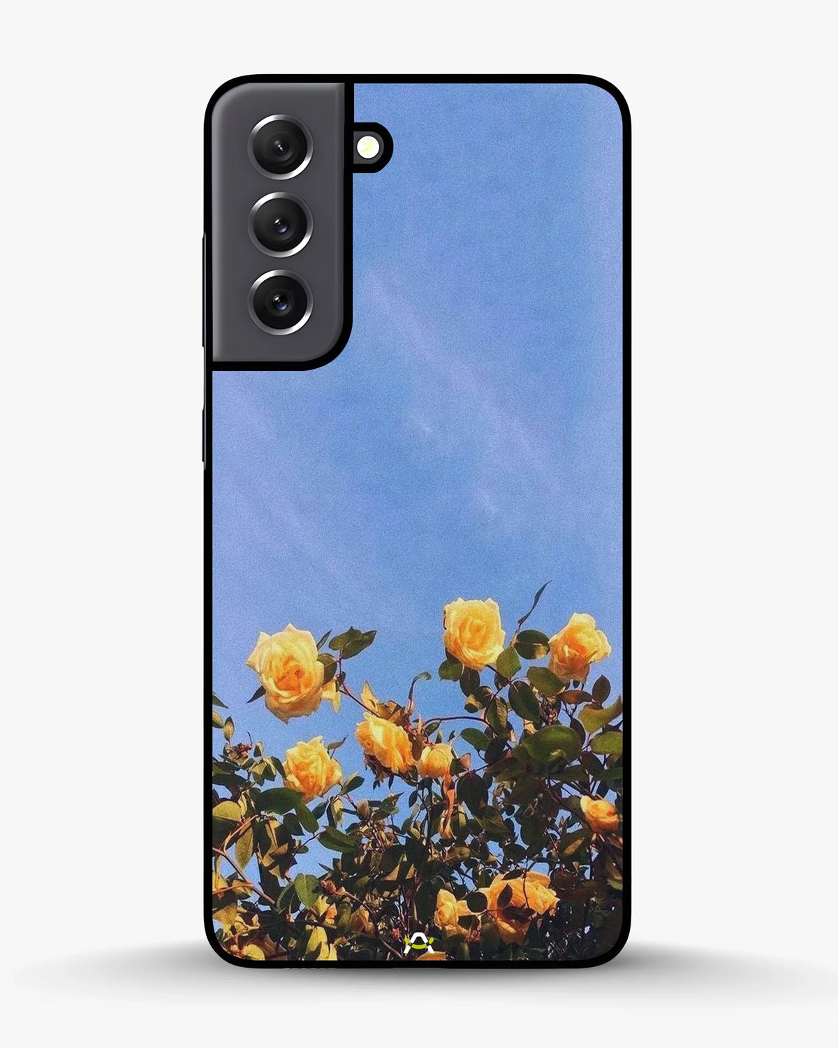 Yellow Roses Sky Phone Case - Cheerful Yellow & Blue Print for iPhone, Samsung, Pixel, OnePlus & Vivo