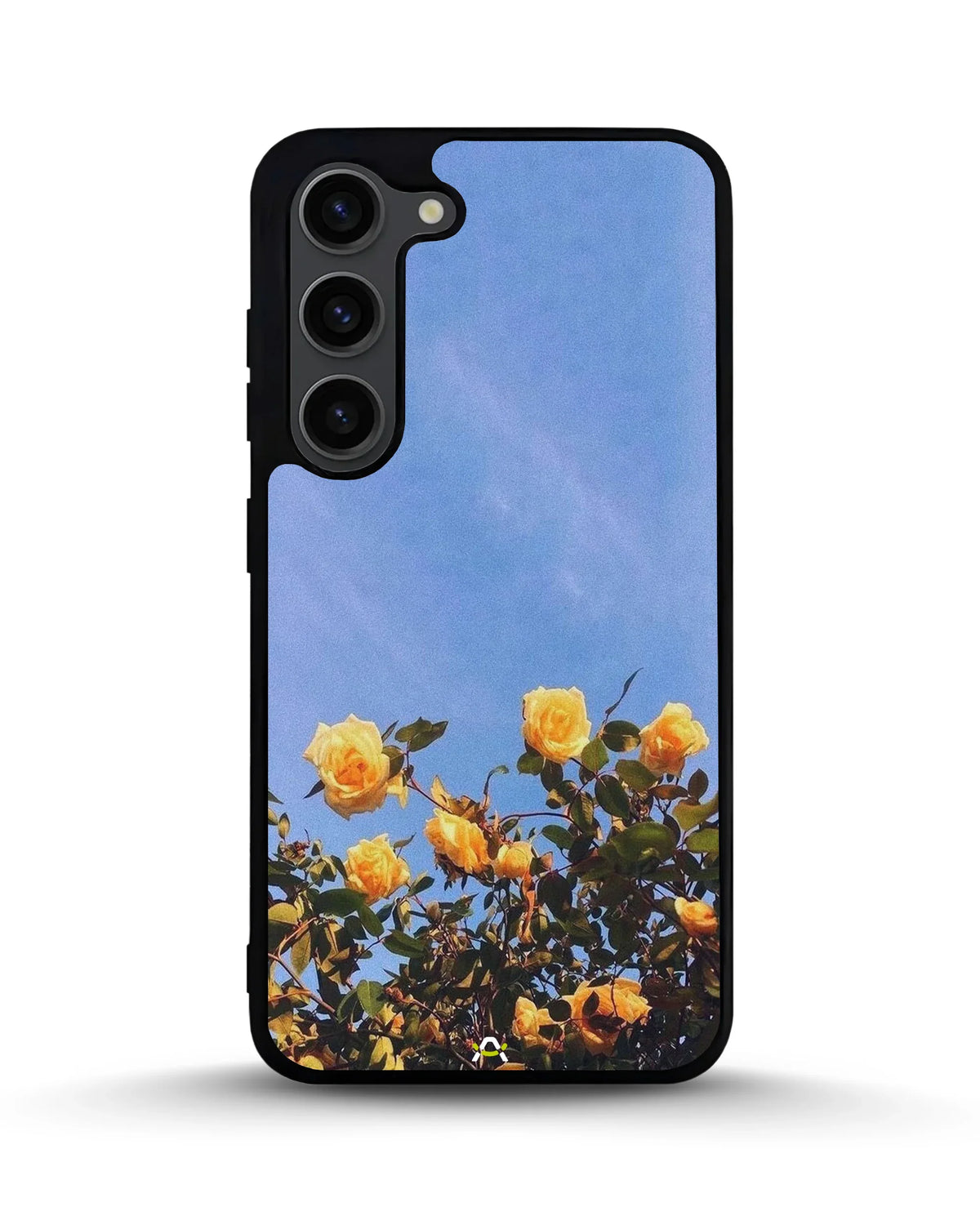 Yellow Roses Sky Phone Case - Cheerful Yellow & Blue Print for iPhone, Samsung, Pixel, OnePlus & Vivo