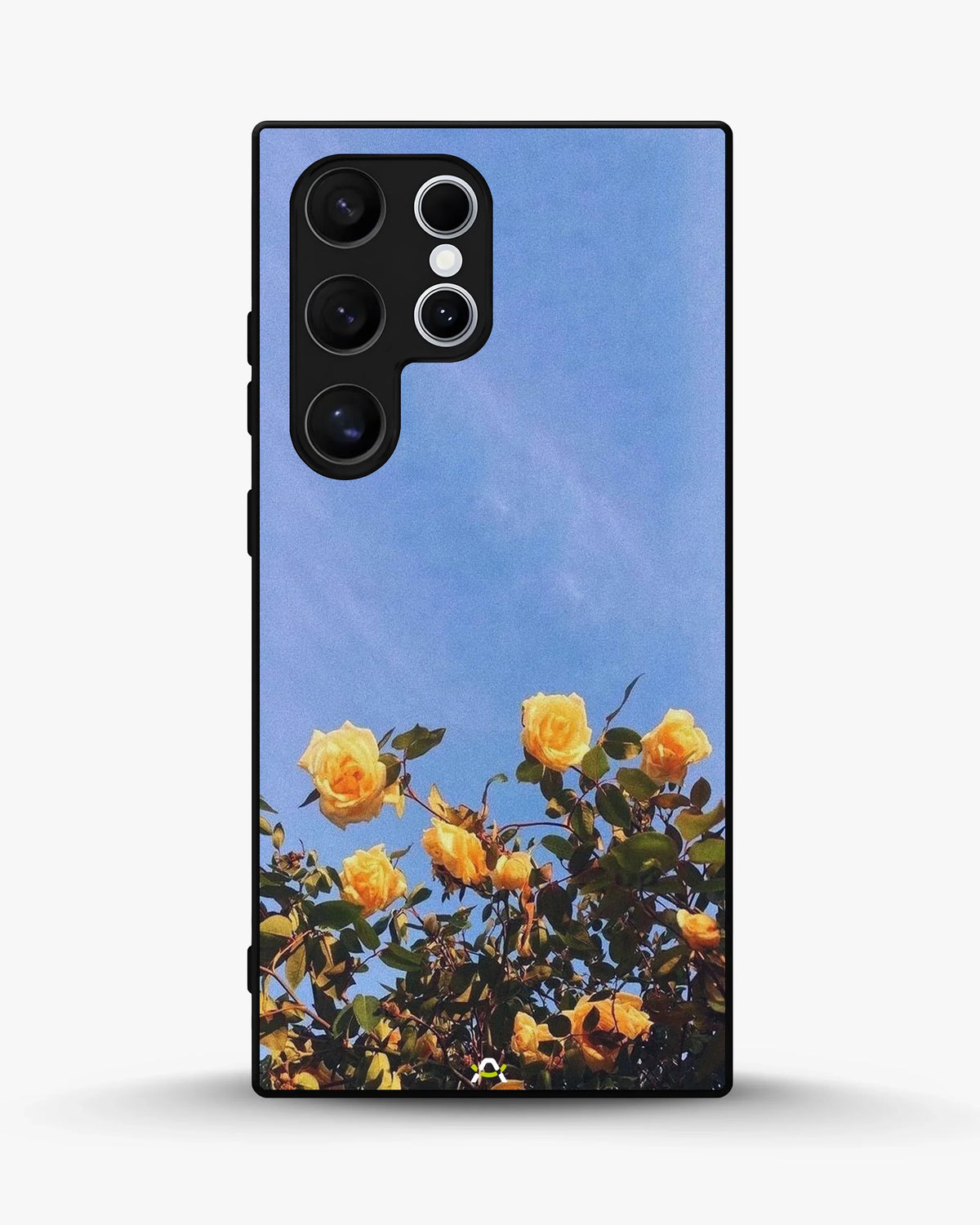 Yellow Roses Sky Phone Case - Cheerful Yellow & Blue Print for iPhone, Samsung, Pixel, OnePlus & Vivo