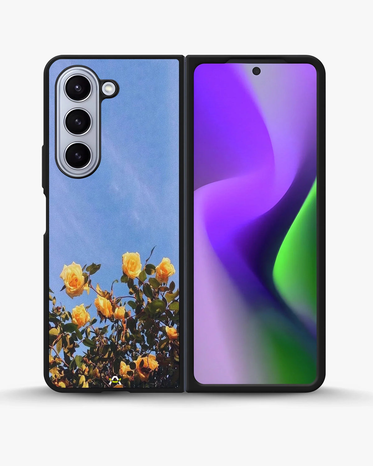 Yellow Roses Sky Phone Case - Cheerful Yellow & Blue Print for iPhone, Samsung, Pixel, OnePlus & Vivo