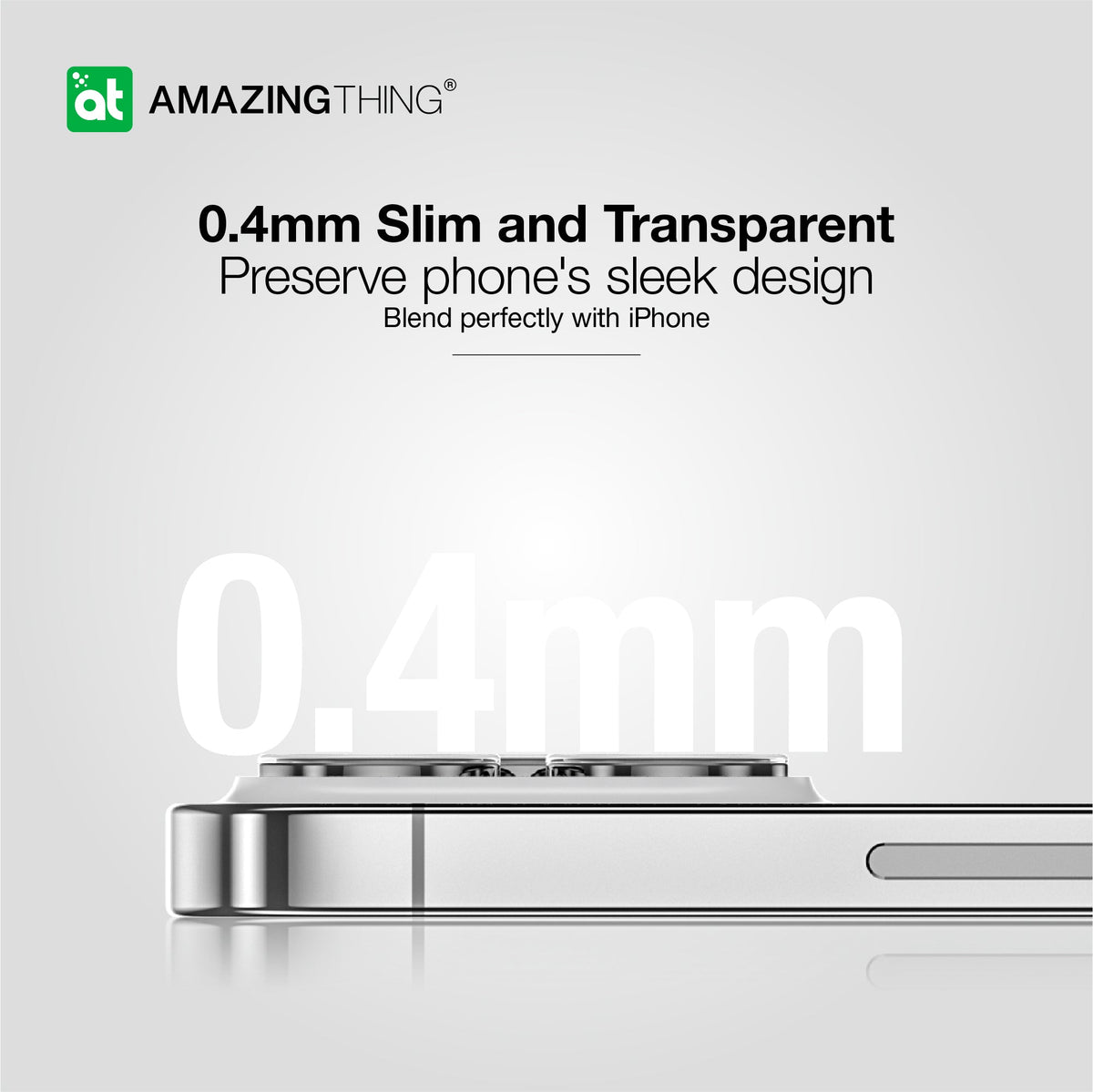 AR Lens Protector Full Clear for iPhone 15 Pro