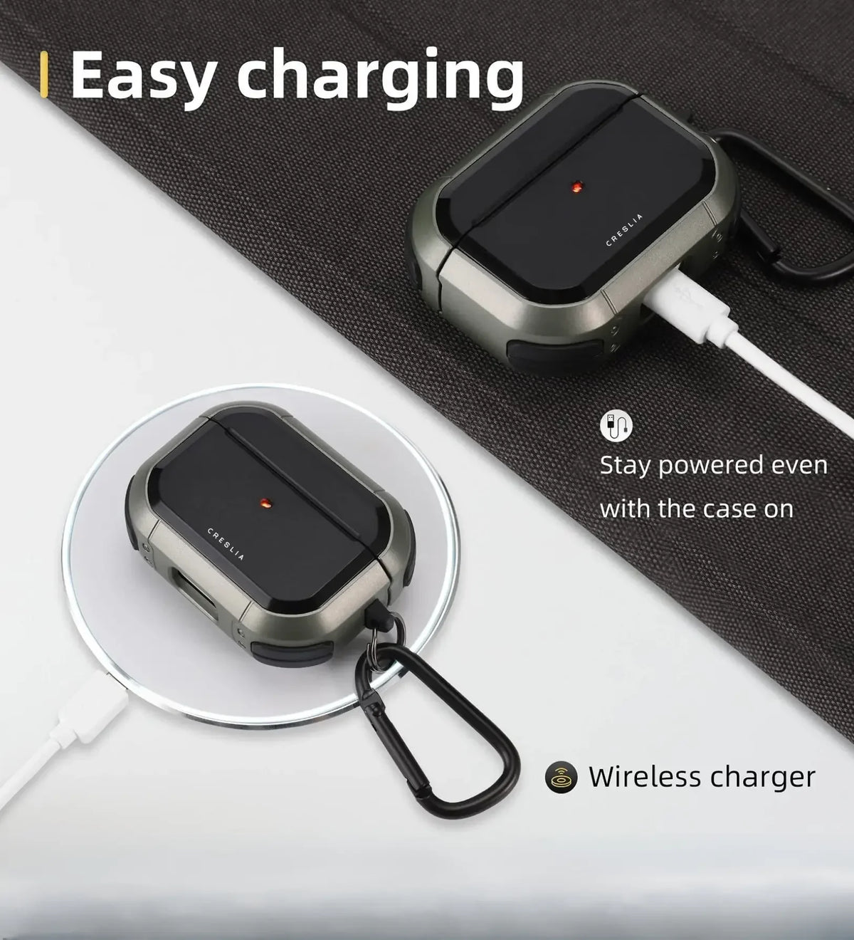 EggShell AirPods Pro 2 Cases Covers - Grey