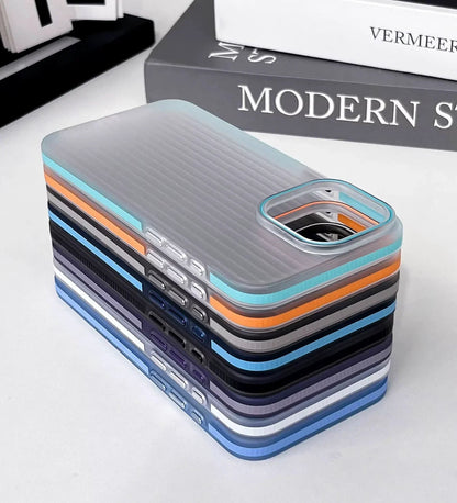 Corrugated Hybrid MagSafe Case Cover for iPhone - White