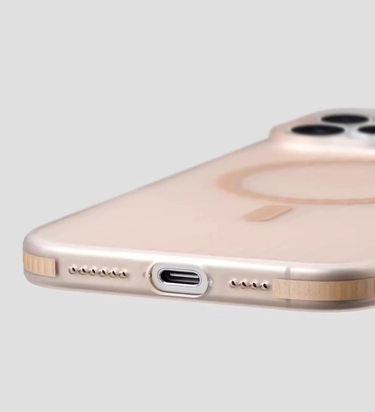 Corrugated Hybrid MagSafe Case Cover for iPhone - Desert