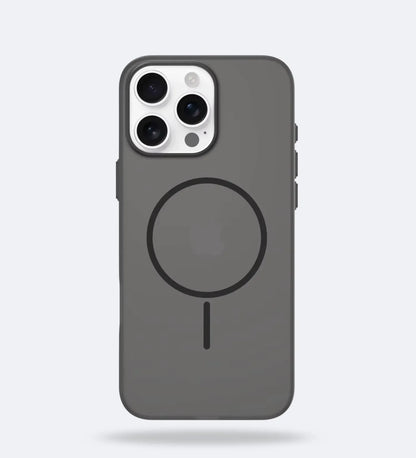 Frosted Ultra-Thin iPhone Case with MagSafe – Matte, 0.35 mm - Black