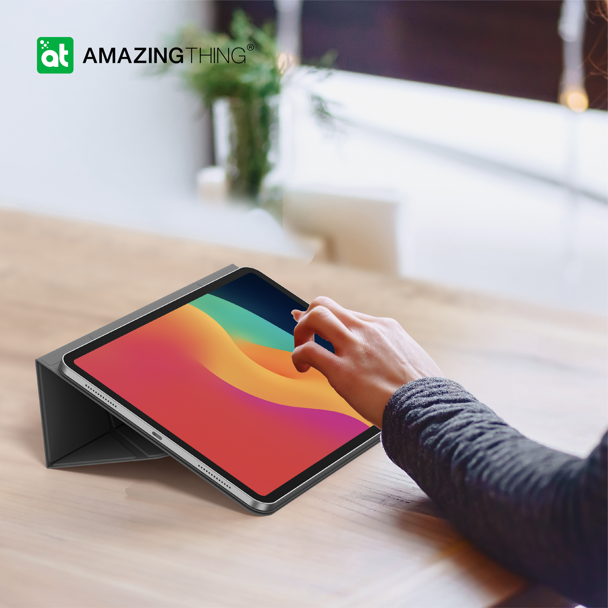 Matte Pro Mag Folio with Stand for iPad Pro - 11inch, iPad Air 5 - 10.9inch