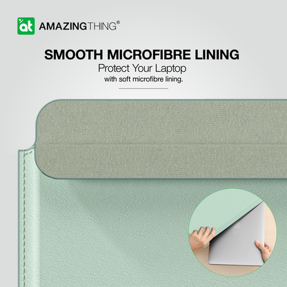 Matte Pro Mag Sleeve with Pocket for 14 inch Laptop