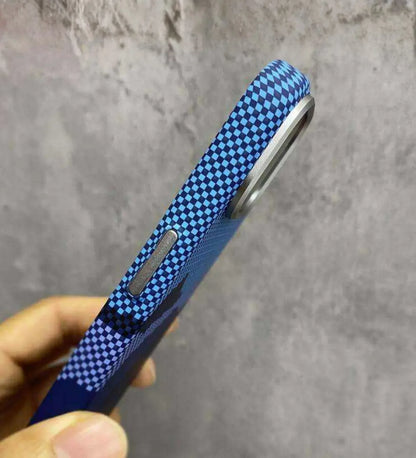 Mountain Horizon Carbon Fiber MagSafe iPhone Case Cover - Slim, Stylish & Protective
