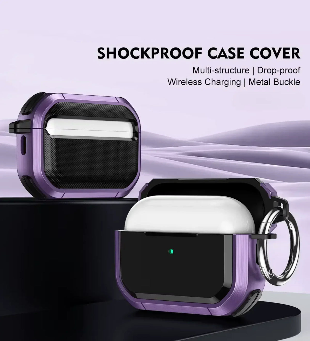EggShell AirPods 4 Cases & Covers - Grey
