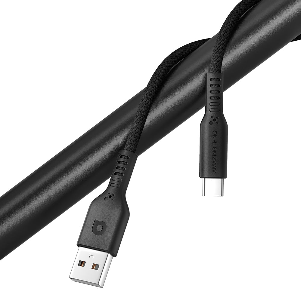 Speed Pro  USB-C to USB-A Cable 4A  | 1.1M (Black)