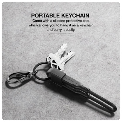 SyncCord Pro 240W USB3.2 Charging Keychain