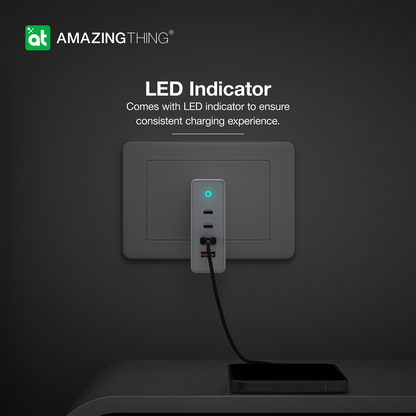 Thunder Pro GaN PD100W 2C2A Charger | US/UK/EU