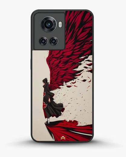 Anime Hero Phone Case - Bold Red & Black Character Print for iPhone, Samsung, Pixel, OnePlus & Vivo