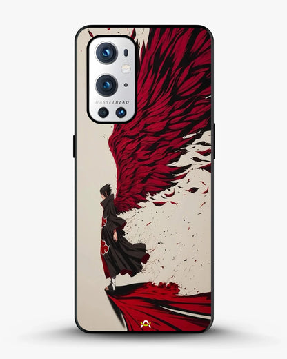 Anime Hero Phone Case - Bold Red & Black Character Print for iPhone, Samsung, Pixel, OnePlus & Vivo