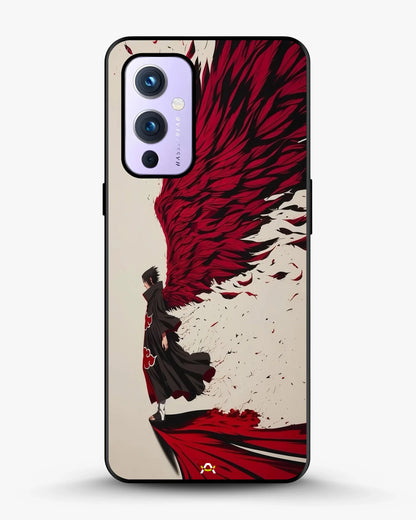 Anime Hero Phone Case - Bold Red & Black Character Print for iPhone, Samsung, Pixel, OnePlus & Vivo