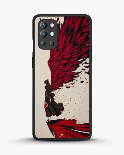 Anime Hero Phone Case - Bold Red & Black Character Print for iPhone, Samsung, Pixel, OnePlus & Vivo