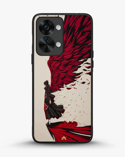 Anime Hero Phone Case - Bold Red & Black Character Print for iPhone, Samsung, Pixel, OnePlus & Vivo