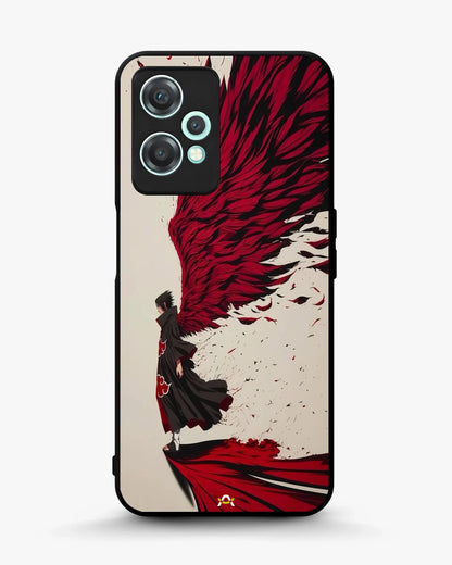 Anime Hero Phone Case - Bold Red & Black Character Print for iPhone, Samsung, Pixel, OnePlus & Vivo