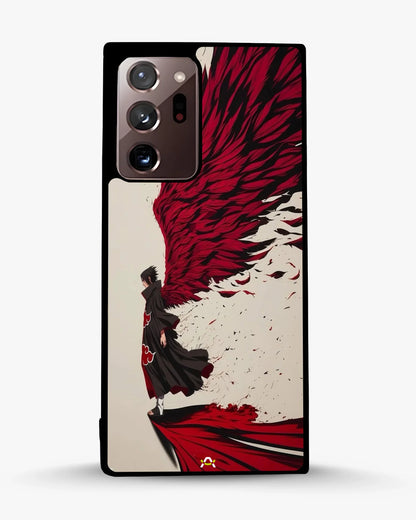 Anime Hero Phone Case - Bold Red & Black Character Print for iPhone, Samsung, Pixel, OnePlus & Vivo