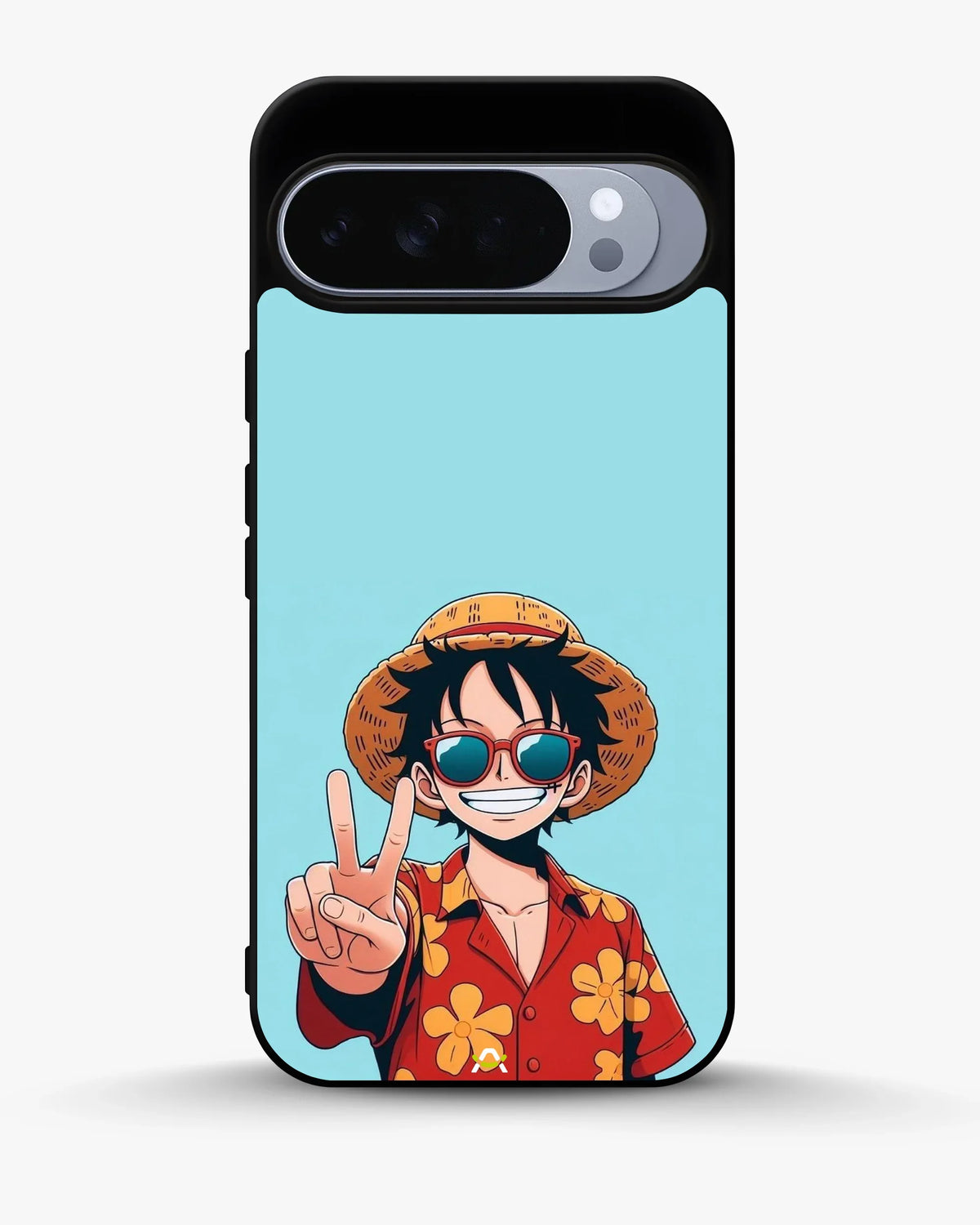 Anime Pirate Captain Phone Case - Red & Yellow Adventure Print for iPhone, Samsung, Pixel, OnePlus & Vivo