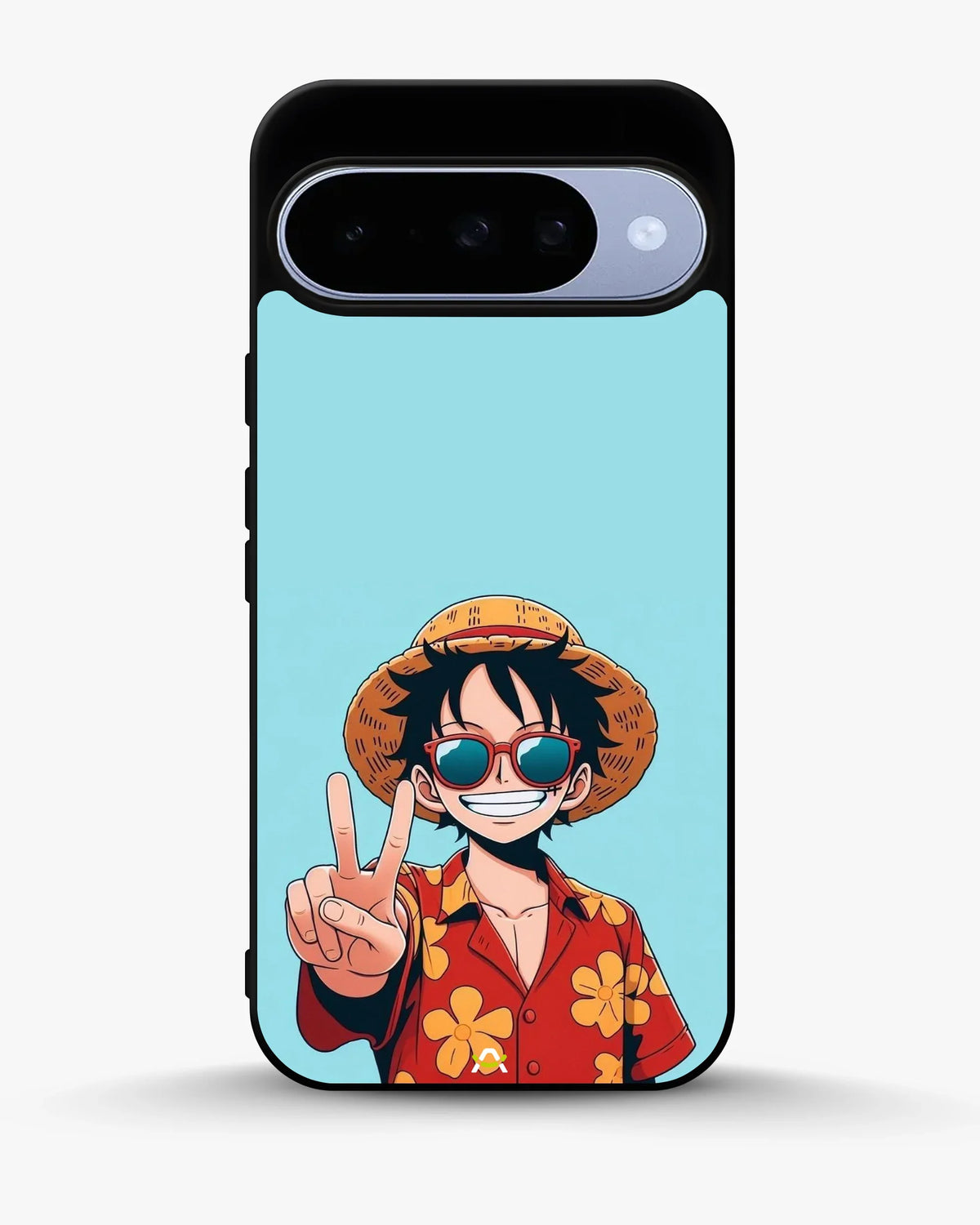 Anime Pirate Captain Phone Case - Red & Yellow Adventure Print for iPhone, Samsung, Pixel, OnePlus & Vivo