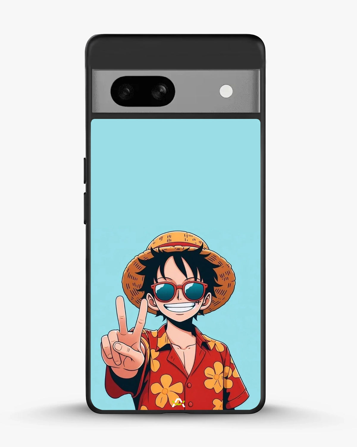 Anime Pirate Captain Phone Case - Red & Yellow Adventure Print for iPhone, Samsung, Pixel, OnePlus & Vivo