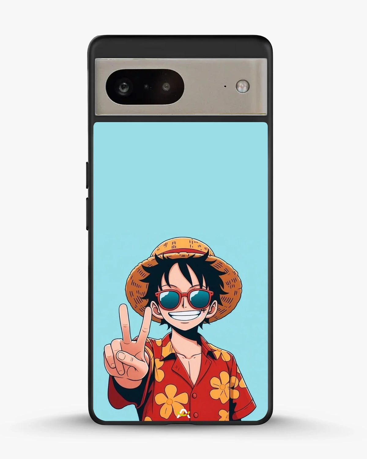 Anime Pirate Captain Phone Case - Red & Yellow Adventure Print for iPhone, Samsung, Pixel, OnePlus & Vivo