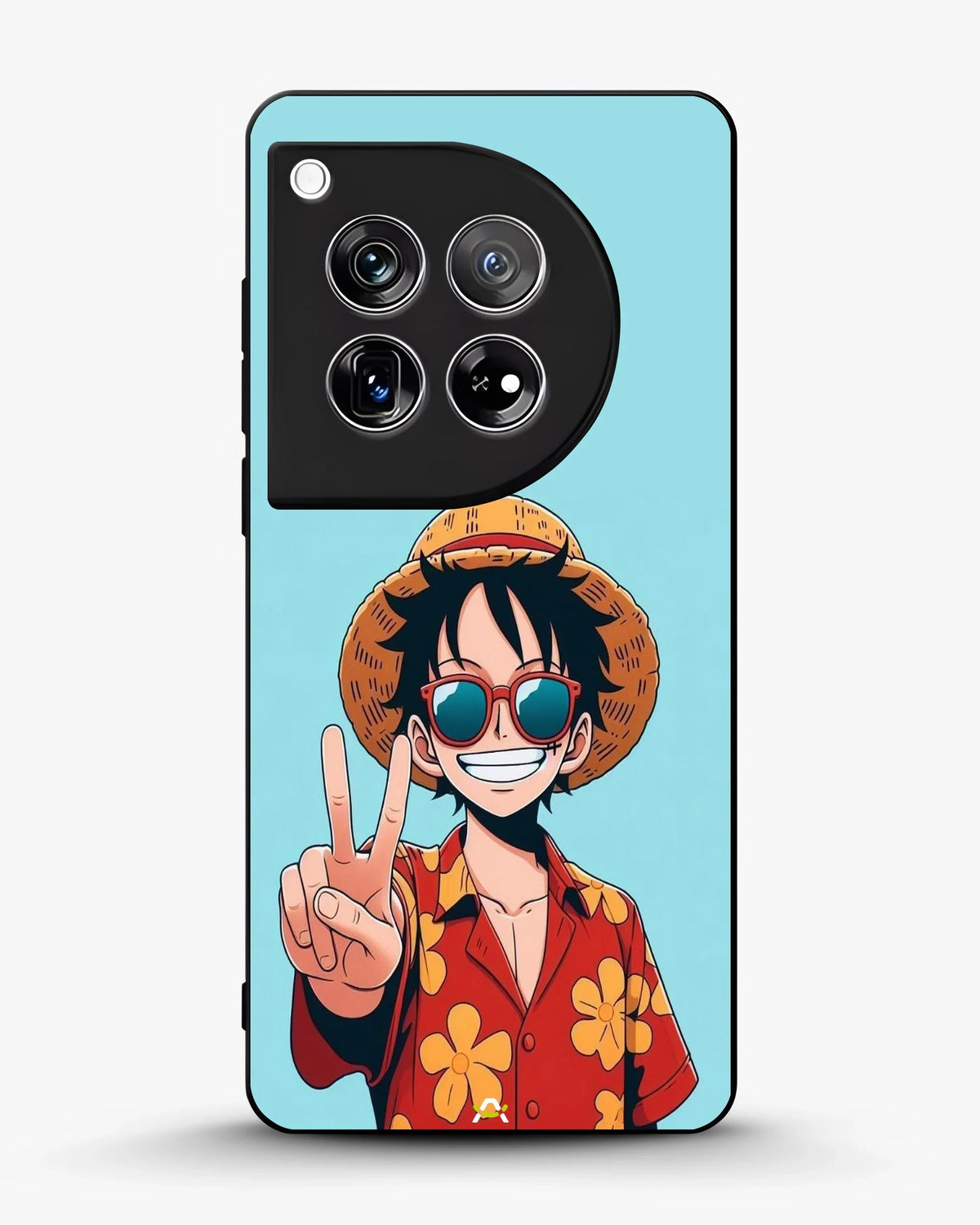 Anime Pirate Captain Phone Case - Red & Yellow Adventure Print for iPhone, Samsung, Pixel, OnePlus & Vivo