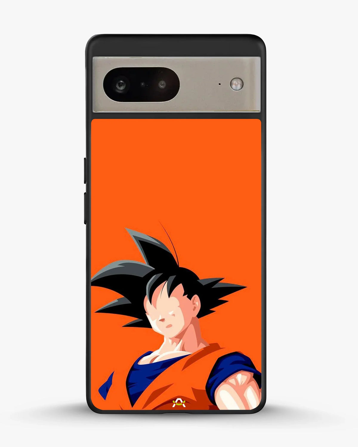 Anime Super Warrior Phone Case - Orange & Navy Fighter Print for iPhone, Samsung, Pixel, OnePlus & Vivo