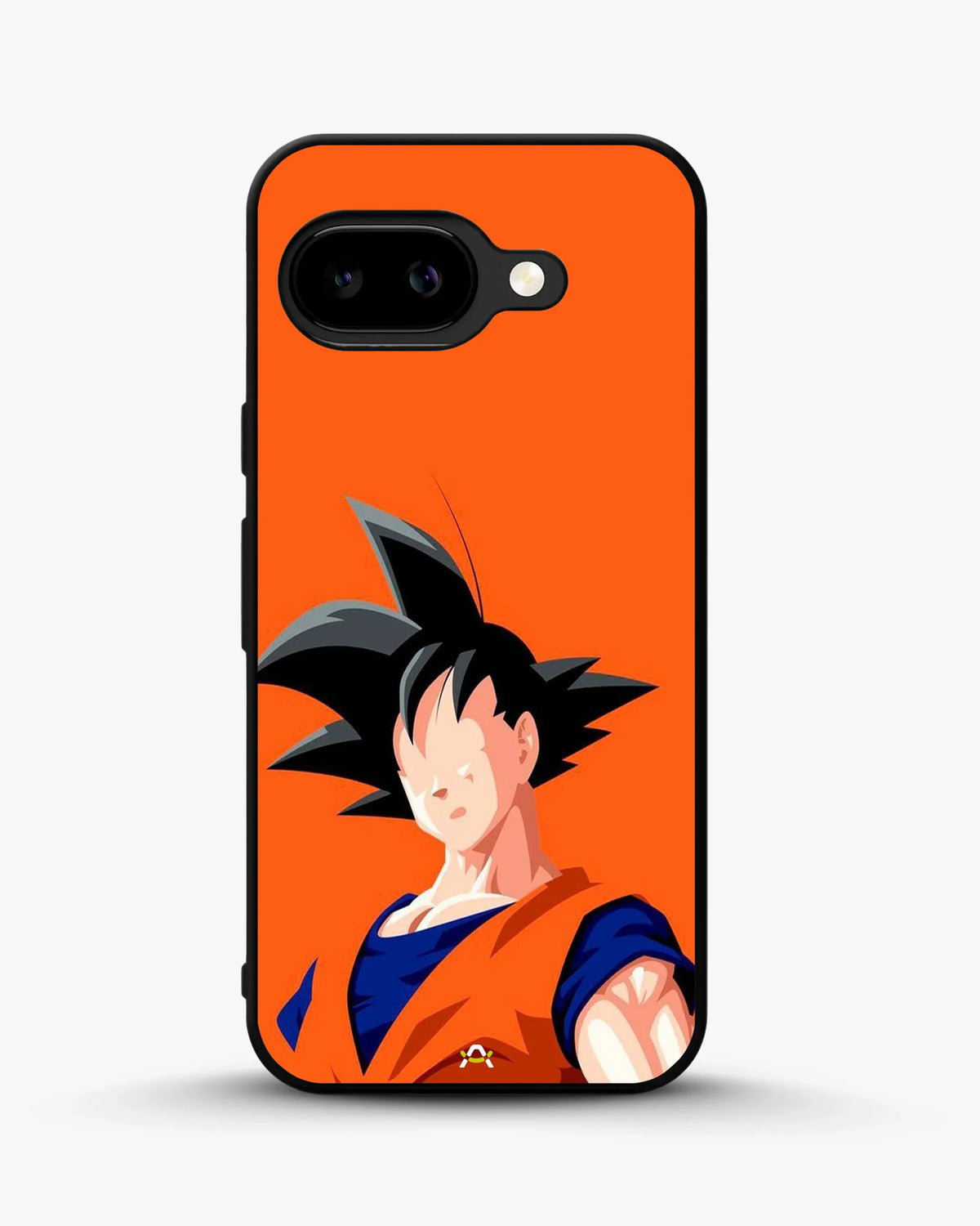 Anime Super Warrior Phone Case - Orange & Navy Fighter Print for iPhone, Samsung, Pixel, OnePlus & Vivo