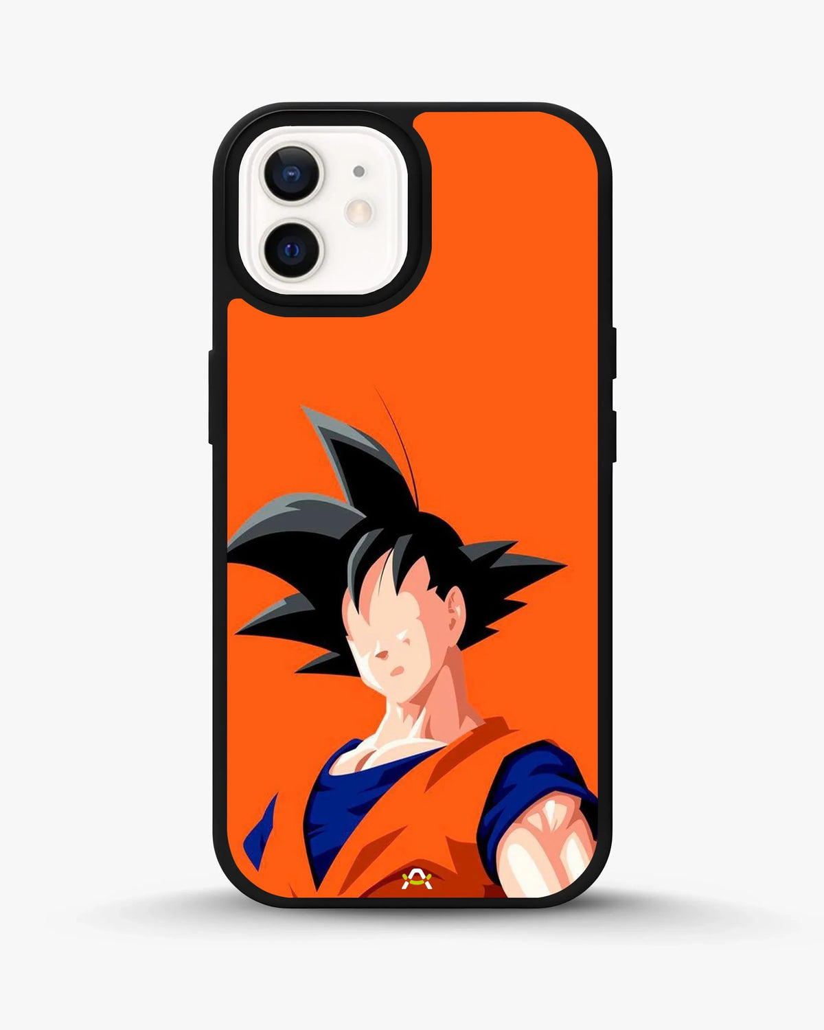 Anime Super Warrior Phone Case - Orange & Navy Fighter Print for iPhone, Samsung, Pixel, OnePlus & Vivo
