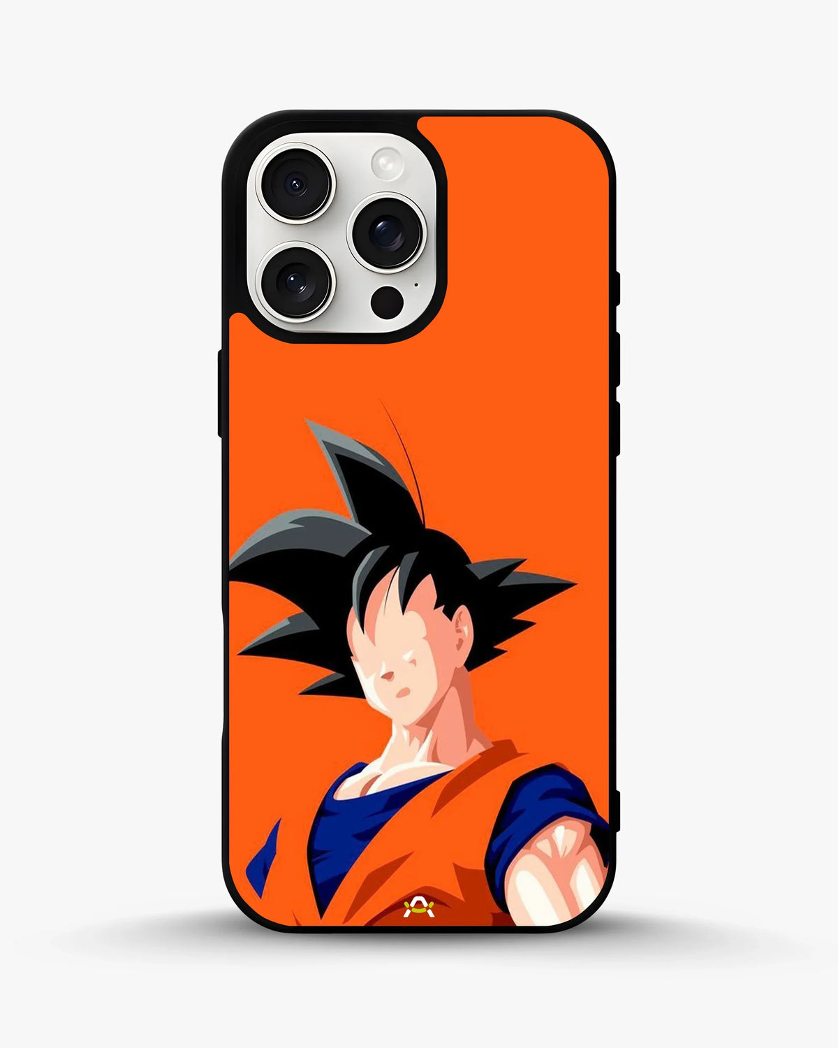 Anime Super Warrior Phone Case - Orange & Navy Fighter Print for iPhone, Samsung, Pixel, OnePlus & Vivo