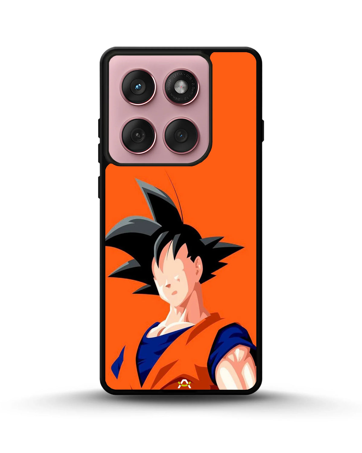 Anime Super Warrior Phone Case - Orange & Navy Fighter Print for iPhone, Samsung, Pixel, OnePlus & Vivo